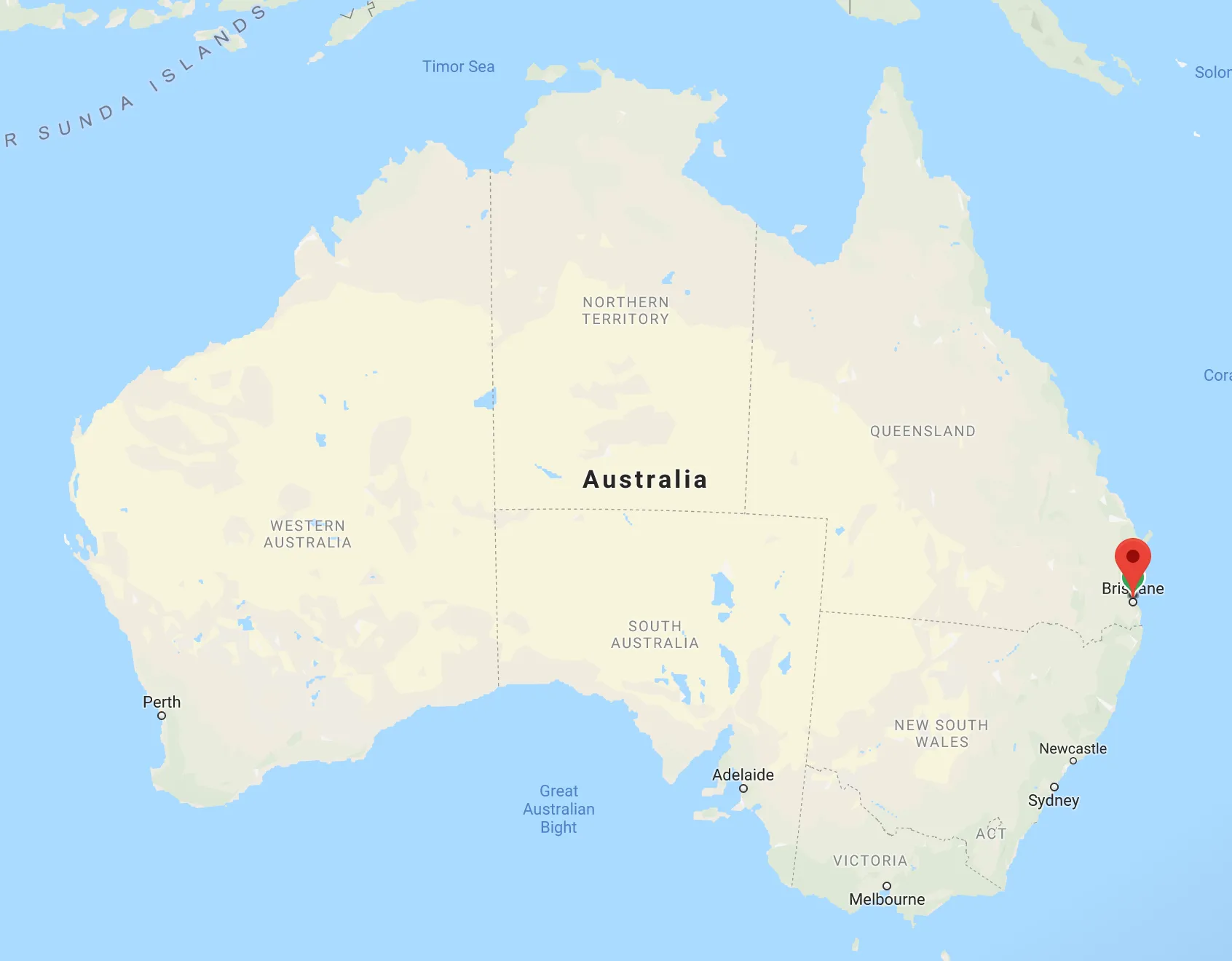 Brisbane อยู่นี่เอง