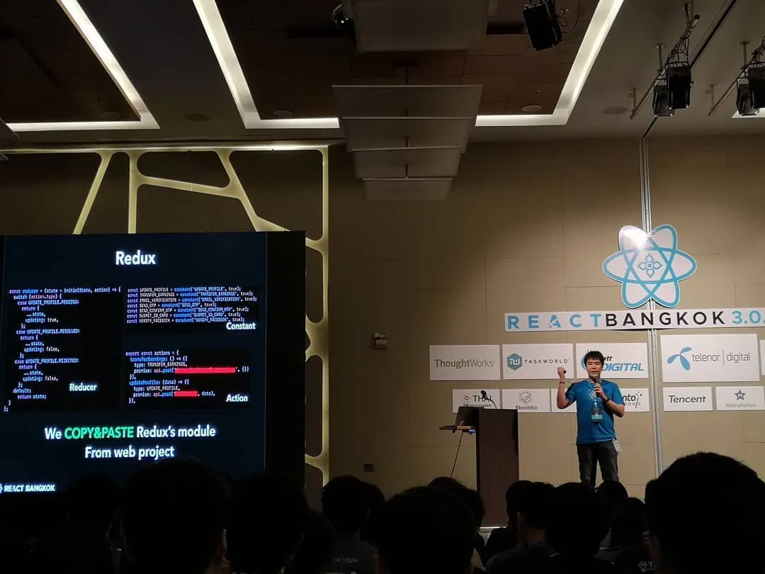 Speaker at React Bangkok 3.0.0