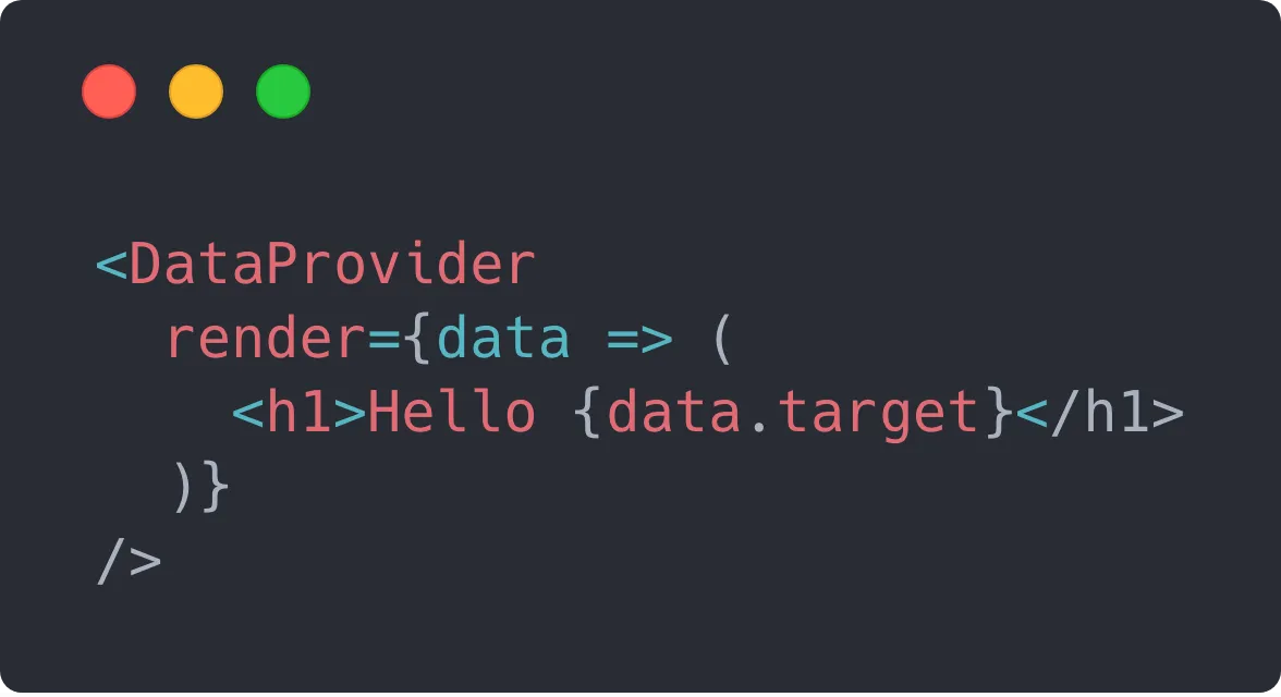 Render Props pattern