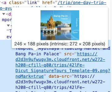 ถ้าจะดีที่สุด เราควรโหลดรูปที่ขนาดพอดีกับที่ถูกใช้